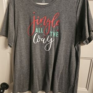 Holiday Time Dark Gray T-Shirt